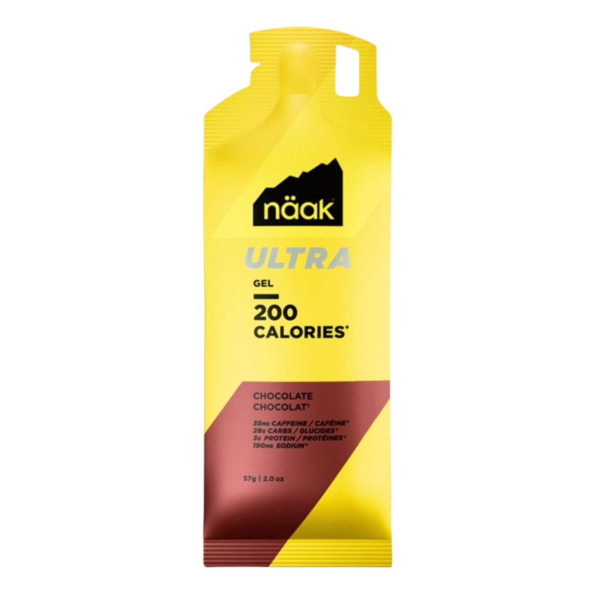 Näak ULTRA Gel 200 csokoládés koffeines energiagél, 57 g