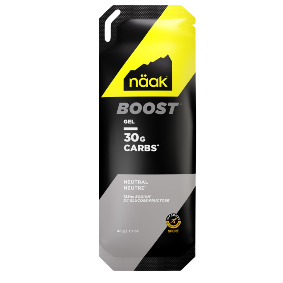 Näak BOOST Gel 30 Neutral semleges energiagél, 48 g-os tasak