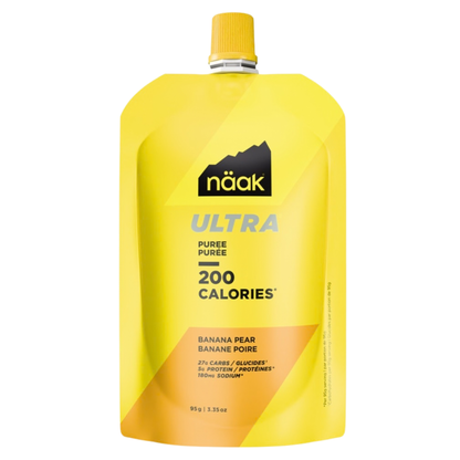 Näak ULTRA Energy Puree banán és körte ízű energiapüré, 95 g