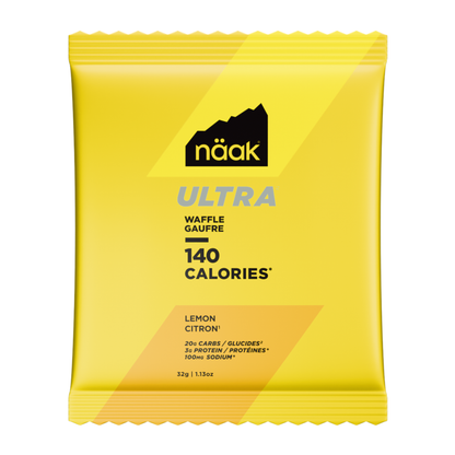 Näak ULTRA Energy Waffle citromos gluténmentes energiaostya, 32 g