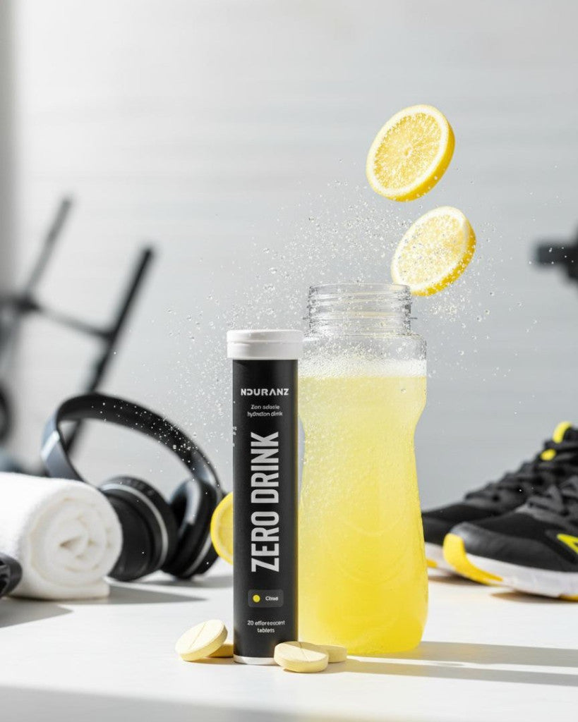 Nduranz Zero Drink Pezsgőtabletta citrom ízben 20 db-os kiszerelés
